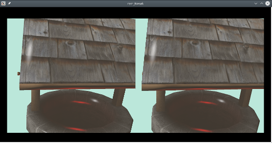 rsvr_tweak rendering a well, stereoscopically using rsvr_opengl